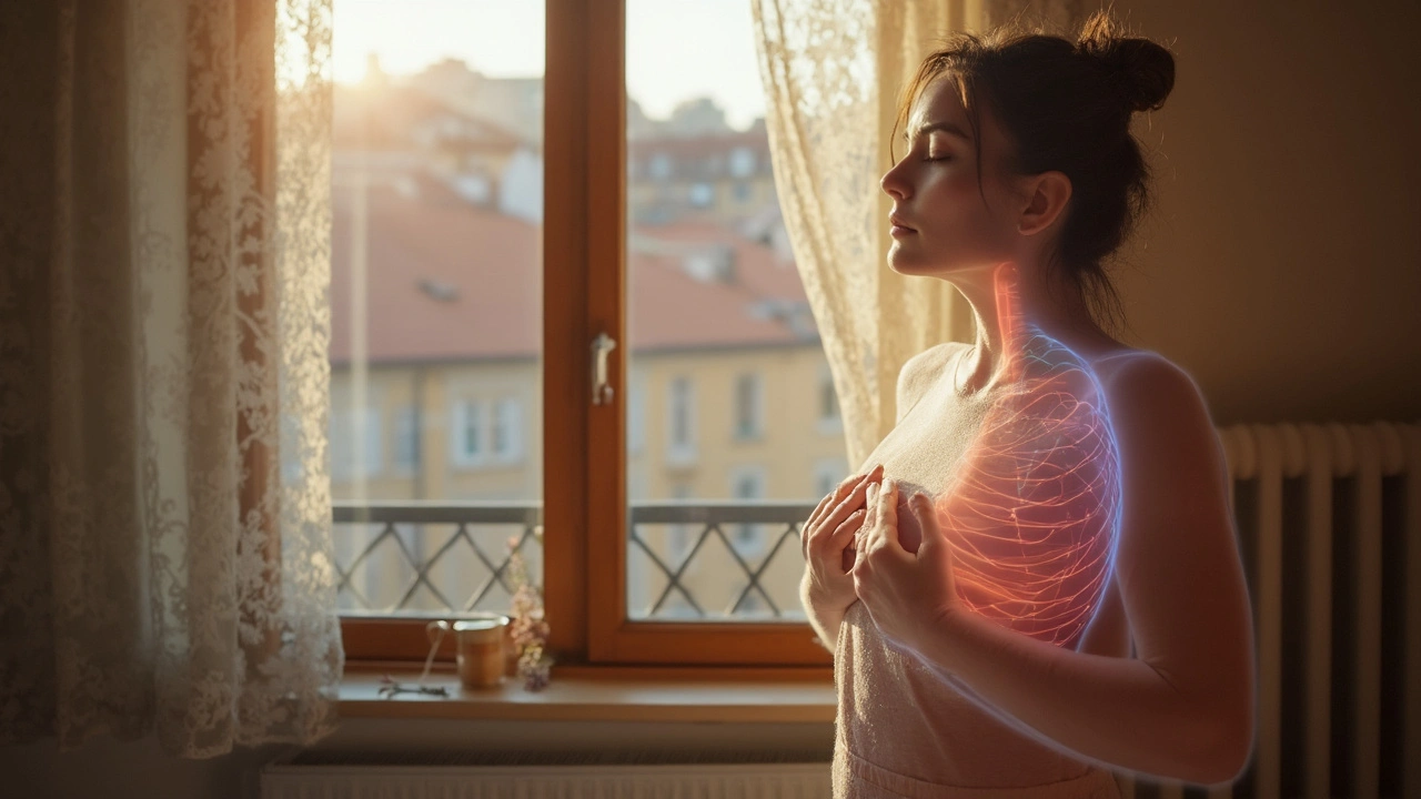 Shiatsu masáž a dýchání: jak uvolnit hrudník, bránici a zklidnit dech