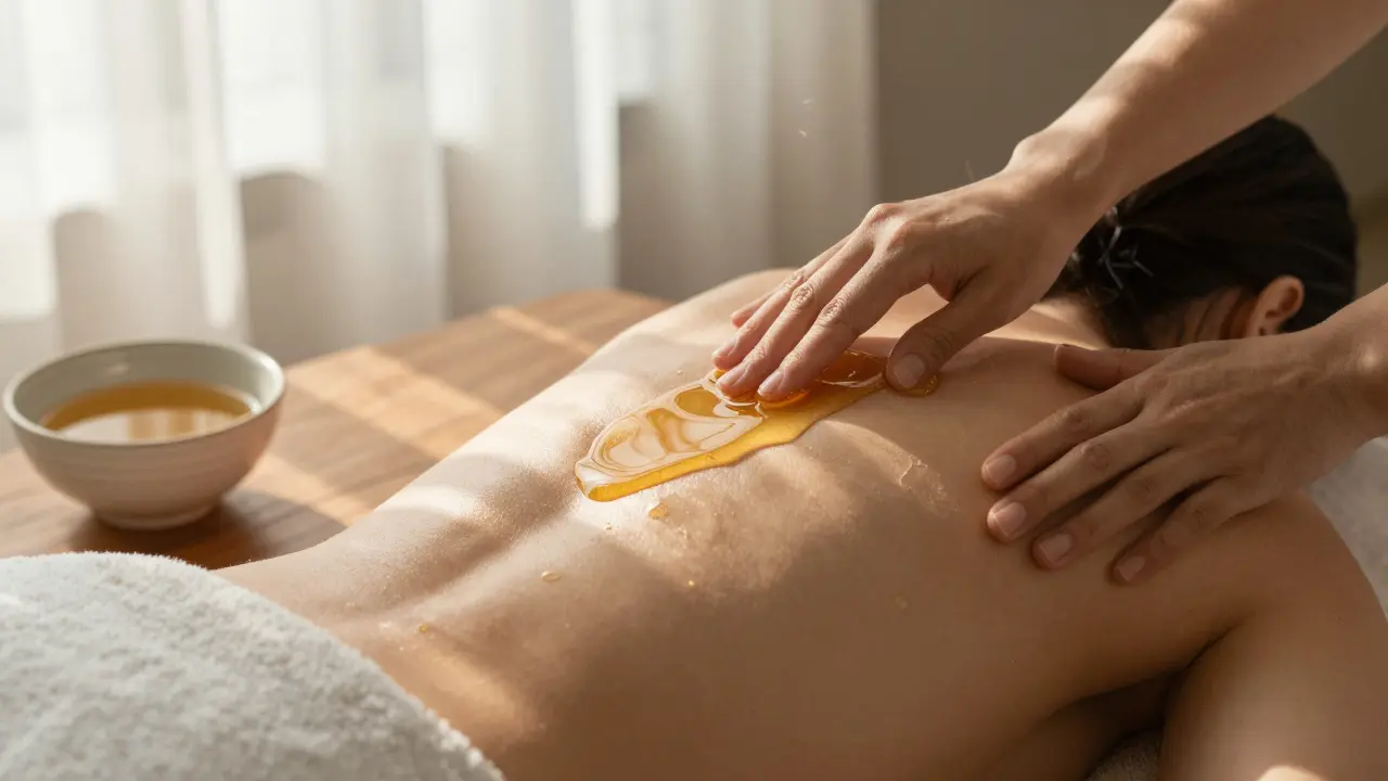 Jak se provádí medová masáž: Krok za krokem
