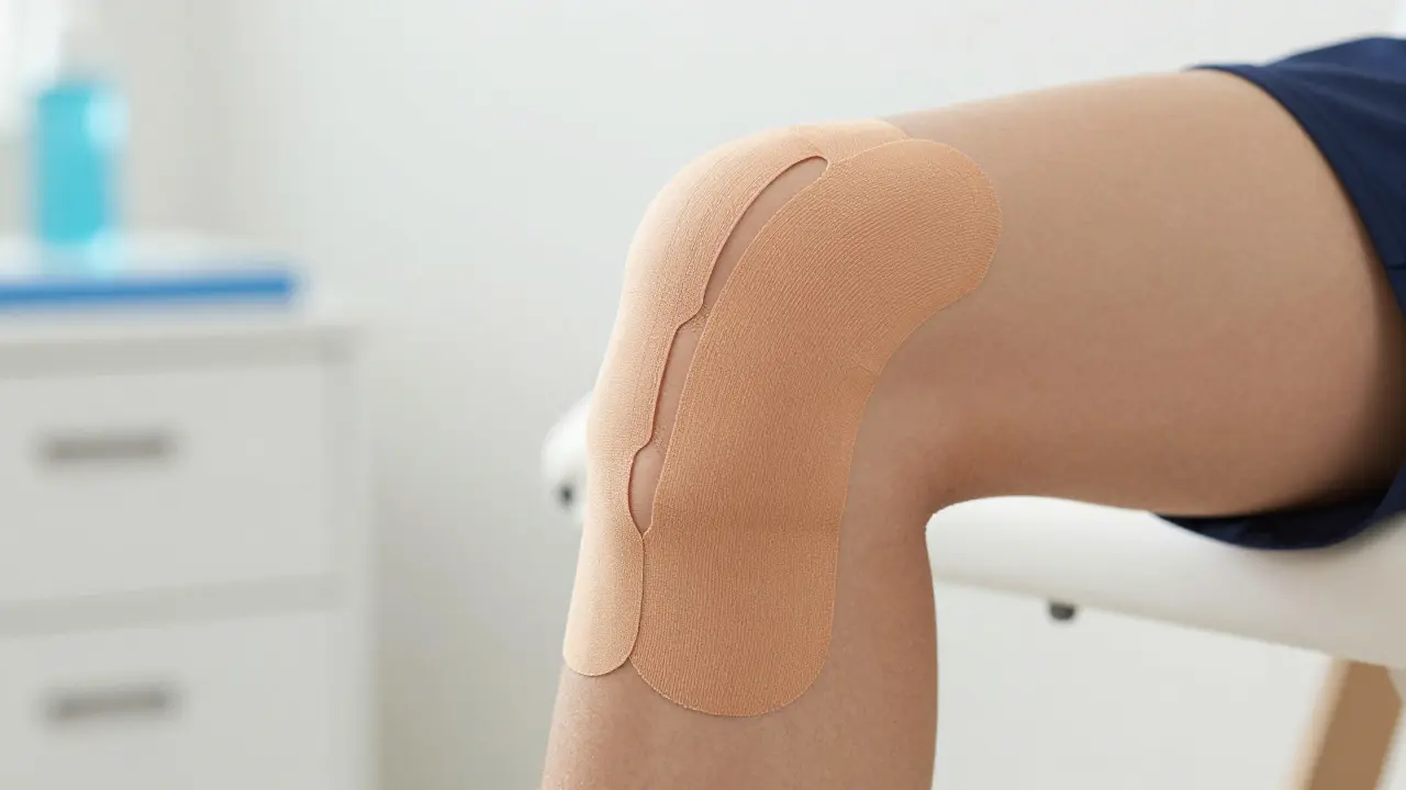 Proč tejpovat koleno? Pomoc při bolestech, zraněních i sportu