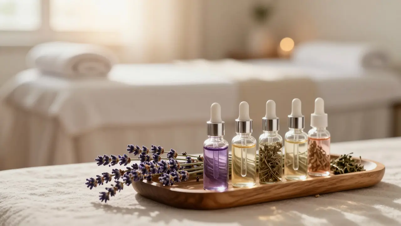 Aromaterapeutická masáž: Jak vonné oleje uleví od stresu a úzkosti