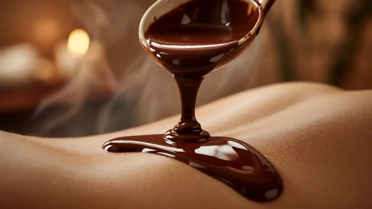 Čokoládová masáž: Jak vás může zachránit před stresem