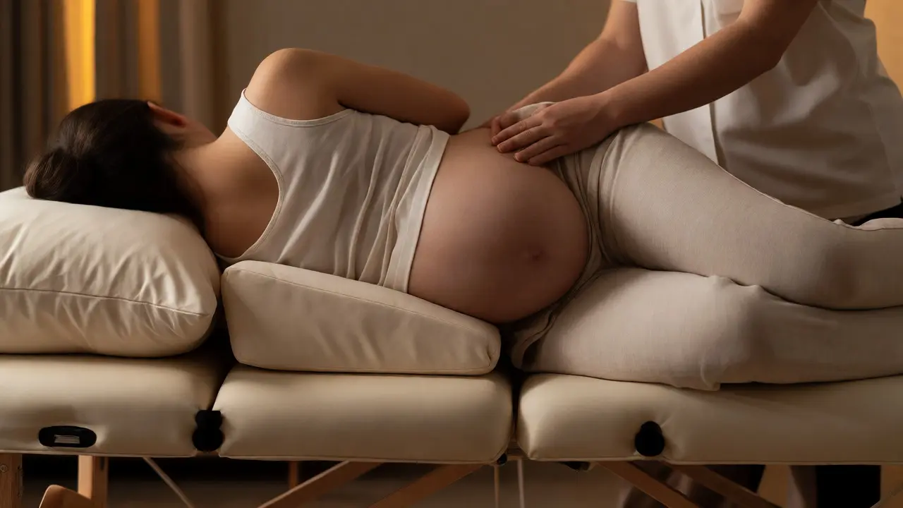 Těhotenská masáž: Průvodce bezpečností a úlevou pro budoucí maminky